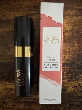 Laura Geller Marble Blush Stick – Shade Dolce Vino - Natural Berry Color - NIB